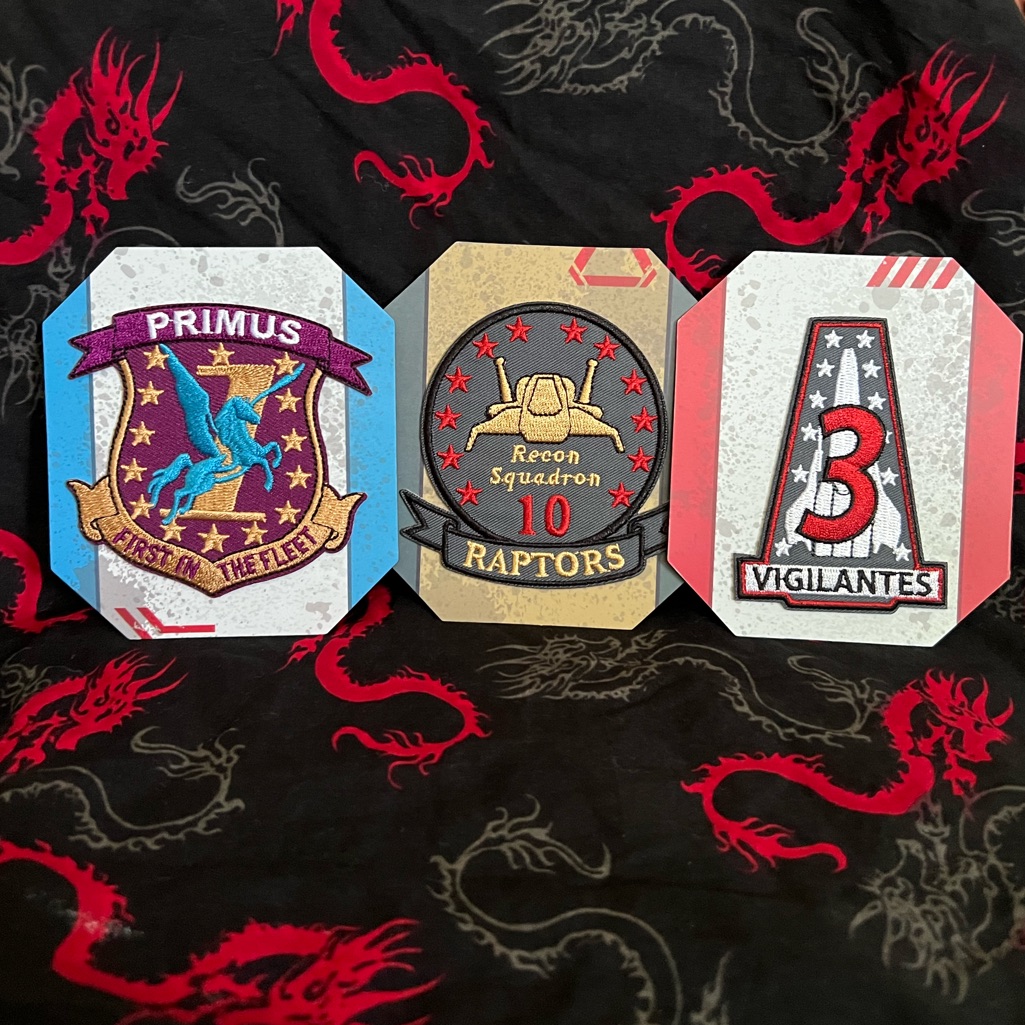 Battle Star Galctica Patches